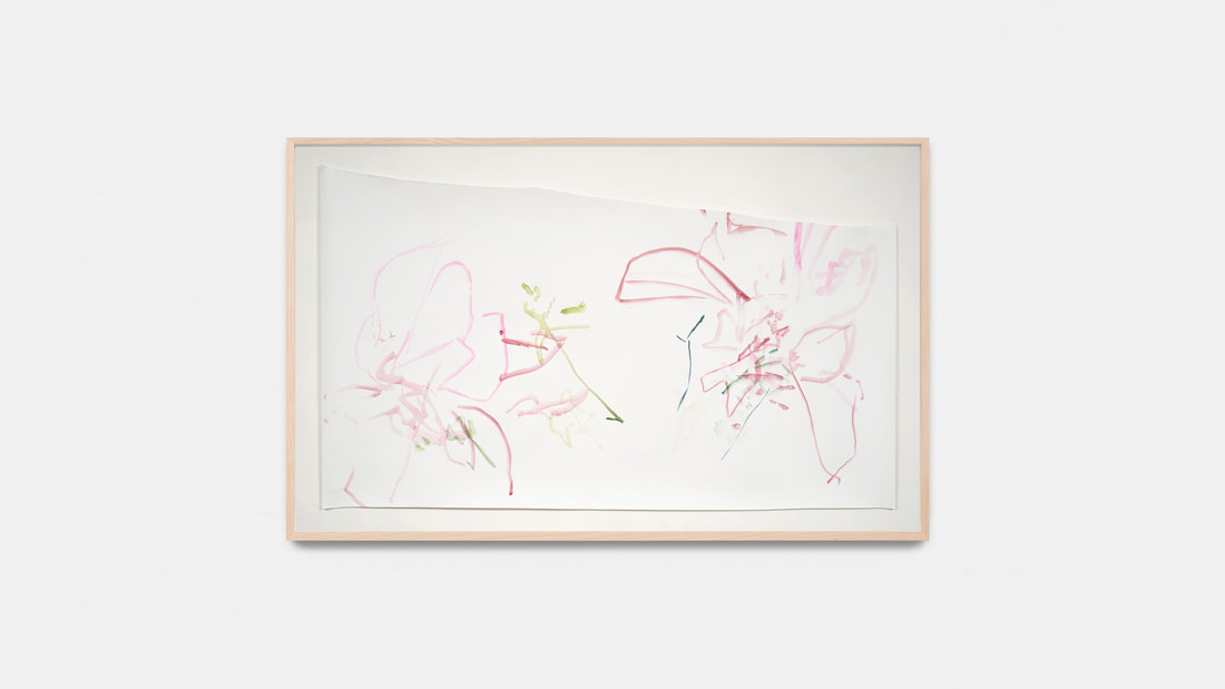 Jana Cordenier, Untitled 2020, watercolour on paper, 84 x 105 cm